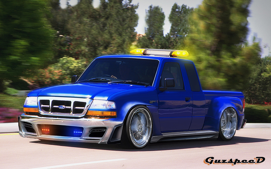 Ford Ranger Slammed Modifinspirasi