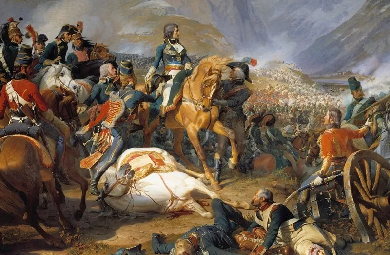 tranh vẽ trận chiến của Napoleon