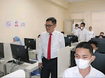 Rektor Prof Sompie Pantau Pembukaan UTBK SNBT Gelombang II Unsrat Manado