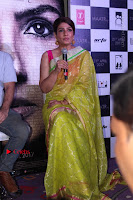 Bollywood Actress Raveena Tandon in Transparent Green Saree at Trailer Launch Of Film Maatr  0022.JPG