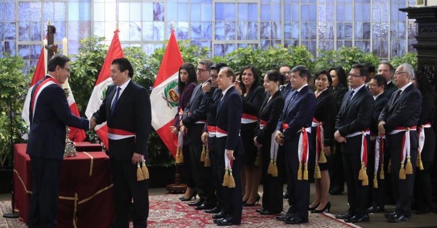 NUEVOS MINISTROS GABINETE ZEBALLOS: Conoce a los nuevos Ministros de Estado que juramentó hoy el Presidente Vizcarra