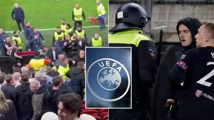 West Ham players could face UEFA charge after defending family members from AZ Alkmaar thugs