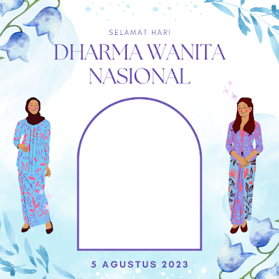 Twibbon Hari Dharma Wanita 2023