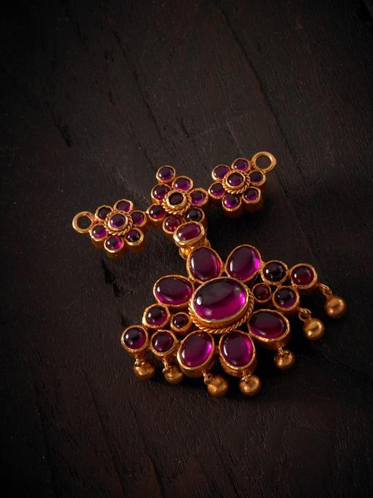 ... jewellery coated with gold from Kushal's fashion jewellery,Bangalore