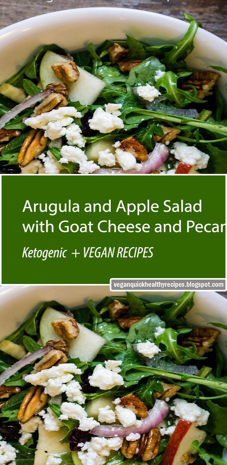 This Arugula and Apple Salad with Goat Cheese, Pecans, and a Lemon Vinaigrette is full of flavor and makes a perfect healthy side dish or main course with some added chicken, shrimp, chickpeas, or tofu. One thing to know about me is that I am always up for a challenge and my competitive streak runs...