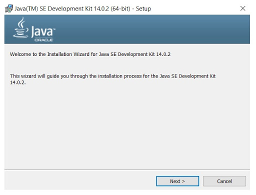 JDK Installer Wizard