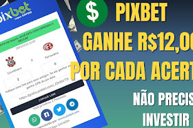 Como funciona a promoção da PixBet? ACERTOU, GANHOU! 