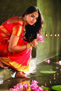 Anushka Shetty Saree Stills