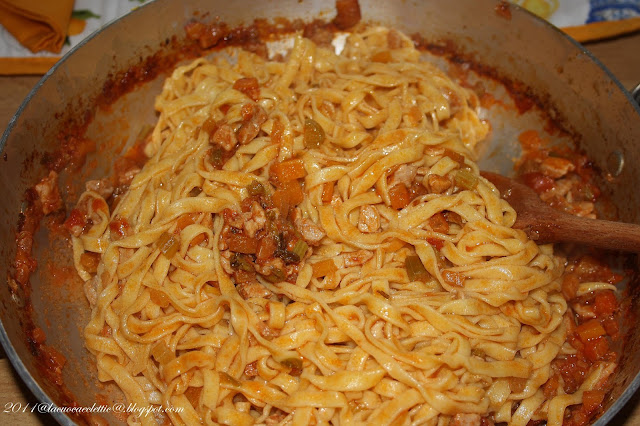 Spaghetti alla chitarra con ragù di lonza