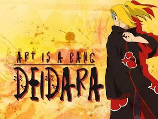 Naruto Akatsuki member Deidara