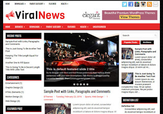 ViralNews Blog Blogger Template