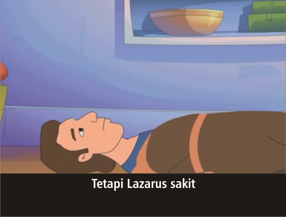 Komik Alkitab Anak: Tuhan Yesus Membangkitkan Lazarus