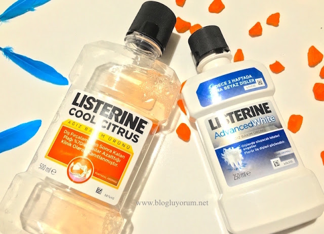 listerine advanced white listerine cool citrus kullananlar