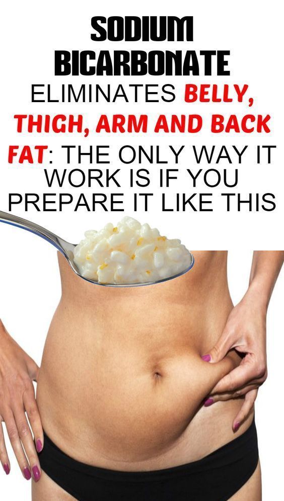 Sodium Bicarbonate Eliminates Belly, Thigh, Arm And Back Fat: The Only Way It Work Is If You Prepare It Like This