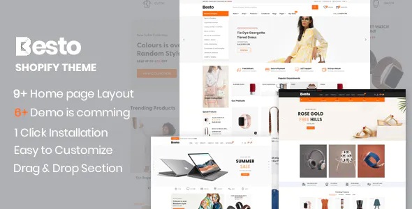 Best Multipurpose eCommerce Shopify Theme