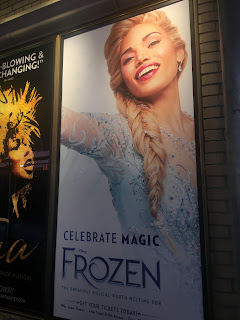 Ciara Renee Frozen Broadway Shubert Alley Poster