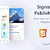 Signal - News Publishing App HTML Template Review