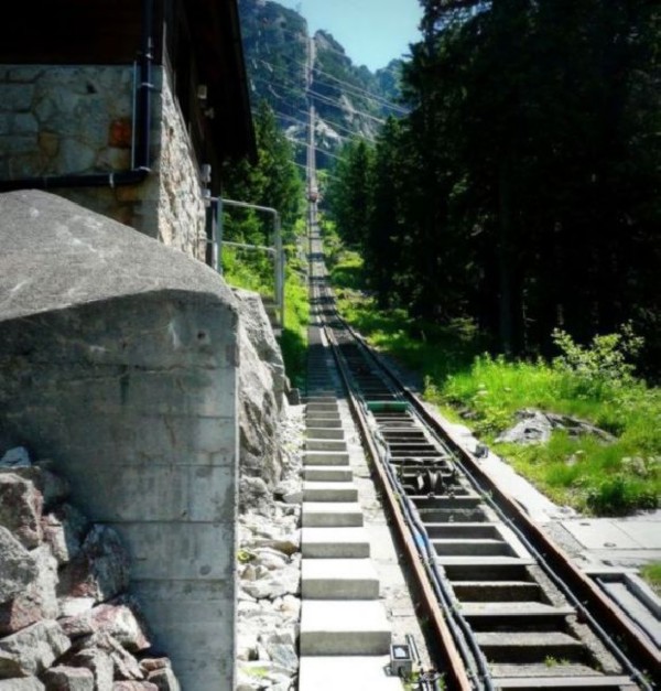 Mountain raid in swiss