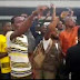 [VIDEO]: Tension Rocks S'West As #RevolutionNow Protest kicks off In Lagos, Nig. Police Ready To Shoot
