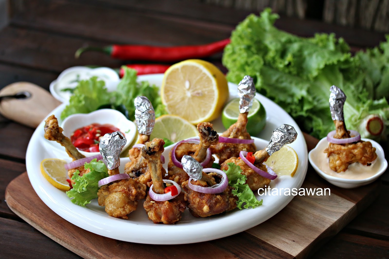 Ayam Lolipop / Chicken Lolipop ~ Resepi Terbaik