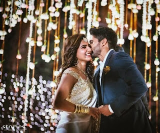 Samantha and Naga chaitanya Engagement Ceremony Pics