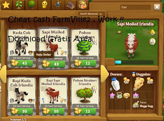 Cheat cash FarmVille 2