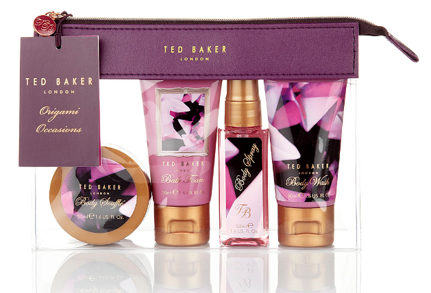 Boots 3 for 2, Ted Baker christmas gift ideas, Christmas gift guide, Christmas gift ideas, Ted Baker, Ted Baker origami occasions gift set, Ted baker giveaway, Giveaway