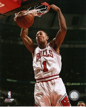 chicago bulls derrick rose dunk. As of this week the Chicago