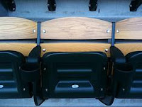 Wooden Seats at Target Field