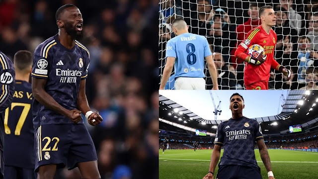 Real Madrid Beat Man City (Reach to the Semi) 