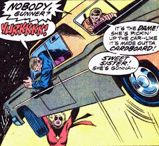 Ms Marvel #1, car lift