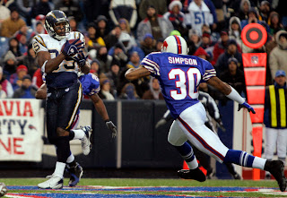 Antonio Gates catches a 2nd quarter touchdown.