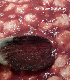 Sweet and Sour Turkey Meatballs by Ms. Toody Goo Shoes