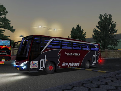 Jetbus HD 2 Red Maroon