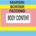 Pengertian Padding, Margin, dan Border