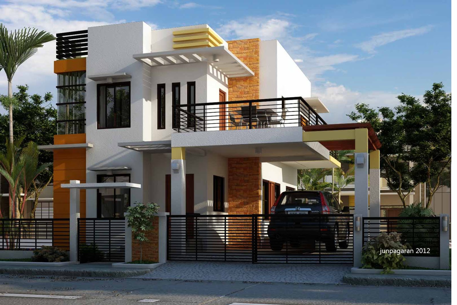 30 Model  Desain Rumah 2 Lantai  Minimalis