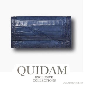 Crown Princess Mary carries Quidam Alligator Clutch