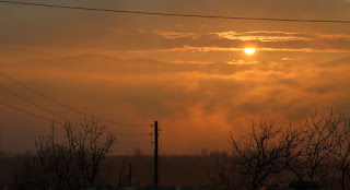 Dramatic cloud and sun effects