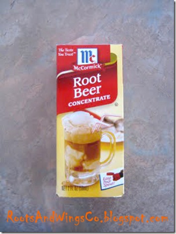 Root beer concentrate