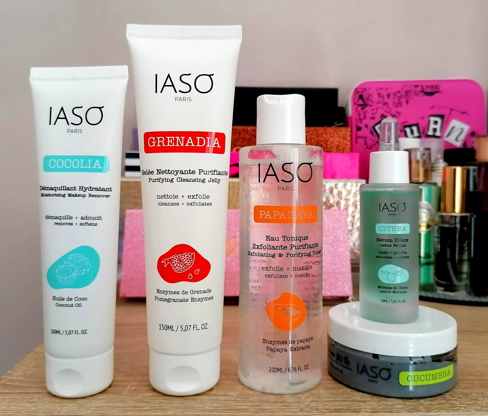 IASO et sa routine de soins EASY DETOX