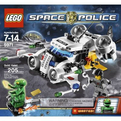 In the popular Lego Space Police series human characters pursue