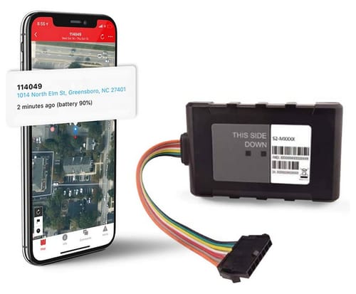 Logistimatics Hardwired 4G LTE Tracker for Vehicles