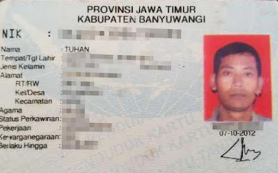 Indonesian man asked to change his name from God by Islamic authorities