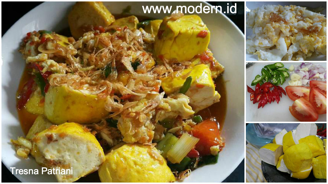 Resep Tumis Tahu Telur Pedas Mantap Modern id