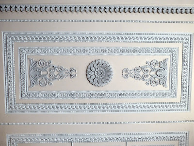 Ceiling, White Drawing Room, Arlington Court (2014)
