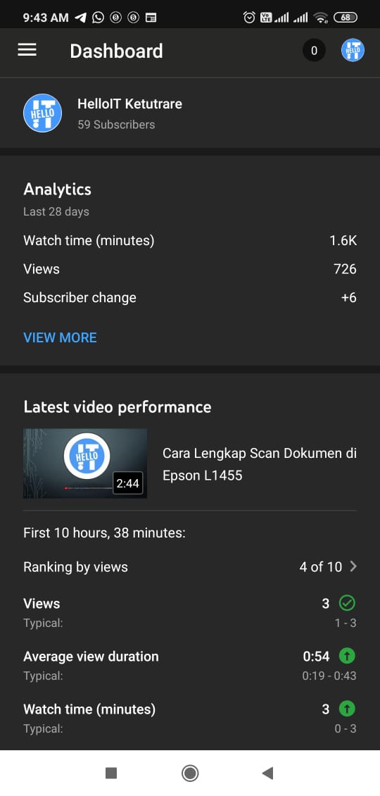 Tampilan YouTube Studio bisa Dark Mode, Begini cara