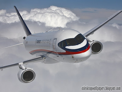 Sukhoi Superjet 100 Desktop Wallpapers, PC Wallpapers, Free Wallpaper, Beautiful Wallpapers, High Quality Wallpapers, Desktop Background, Funny Wallpapers http://adesktopwallpapers.blogspot.com