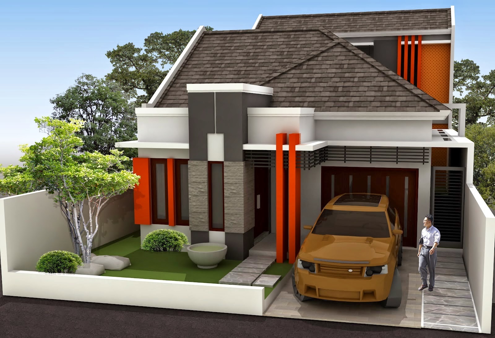 Desain Rumah Minimalis Type 45 Desain Rumah Minimalis Sederhana