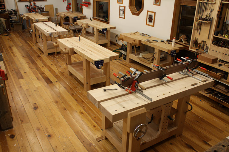 30 woodworking bench mounting ideas, tommy's wall mounted