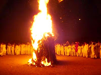 Holika Dahan Bonfire